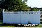Go to PVC Lattice Top Fence Photos